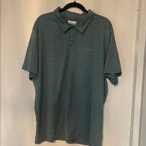 Columbia Men's Teal Polo Shirt